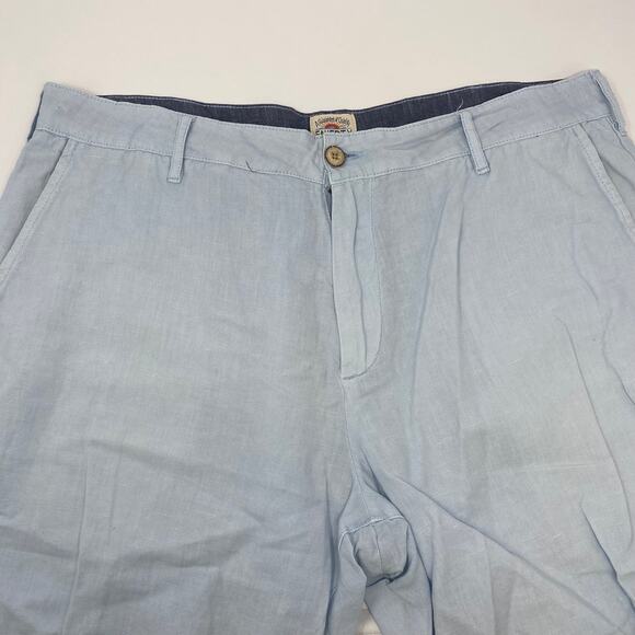 Faherty Mens Sz33 Light Blue Cotton‎ Shorts - Picture 2 of 7